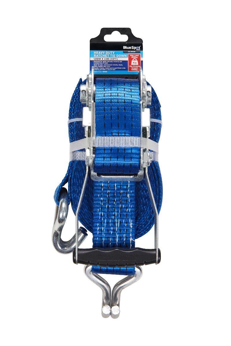 Blue Spot Tools Heavy Duty 50MM X 10MTR Ratchet Tie Down