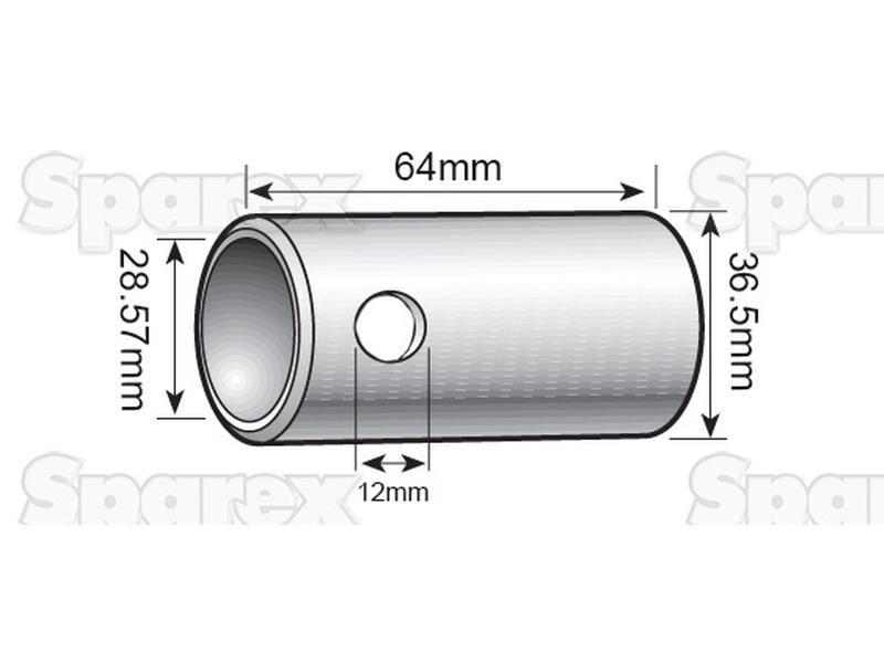 Lower Link Conversion Bush (Cat. 3 to 2) for White Oliver VARIOUS