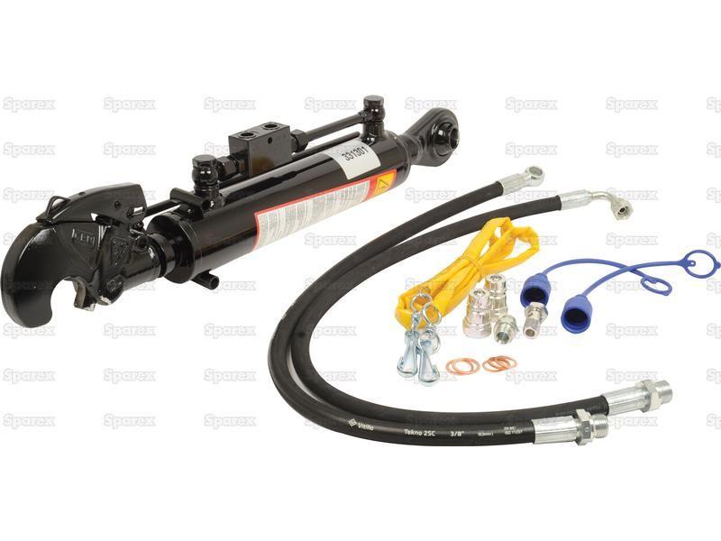 Hydraulic Top Link (Cat. 2/2) Ball/Hook Cylinder | 80mm Min. 595mm