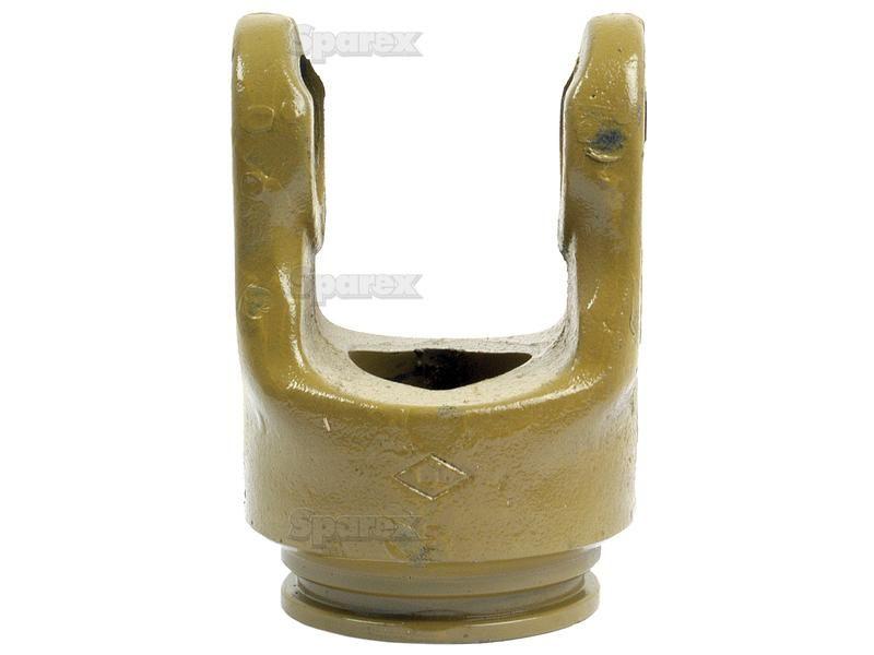 PTO Tube Yoke (U/J Size: 32 x 76mm) Profile: Lemon, Size: 39.5 x 4.5mm, Ref: 1b. La Magdalena, Massey Ferguson, Walterscheid