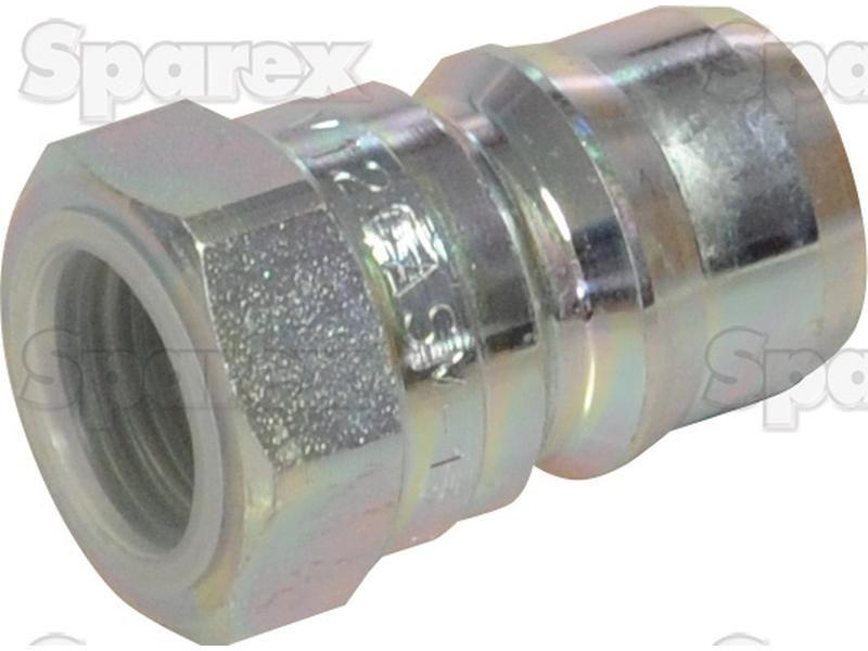 Faster Quick Release Hydraulic Coupling Male 1/2'' Body x 1/2'' BSP Female Thread Faster S.p.A (HNV 12 GAS M, HNV12GASM)