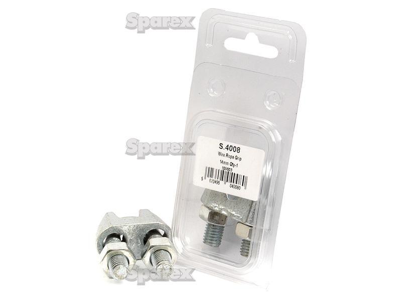 Wire Rope Clips, Wire Ø14mm (9/16'') 1pc. Agripak