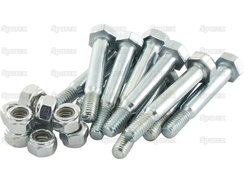 Shear Bolt, M8 x 57mm (10 pcs. Agripak) John Deere (D17882)