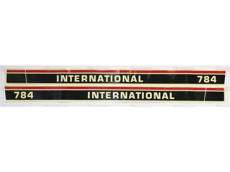 Decal Set - Case IH / International Harvester IH 784 for Case IH 784 (International)