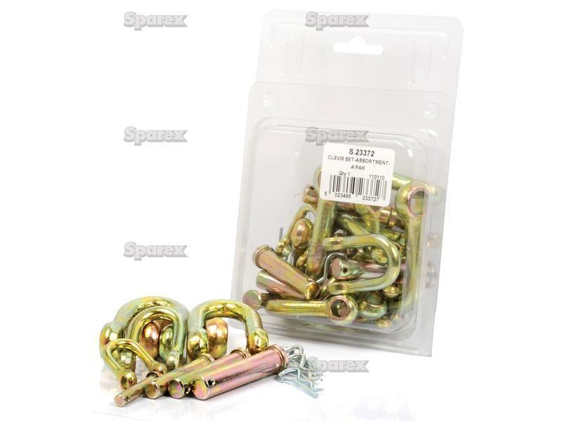 D Shackle, Pin Ø6-13mm, Jaw Width: 13-25mm