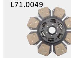 New Holland Clutch Disc 51547035118453