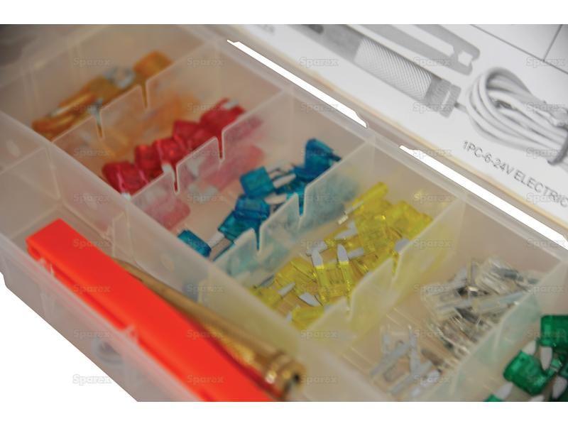 Mini Blade Fuse and Tool Kit Display Box 90 pcs.