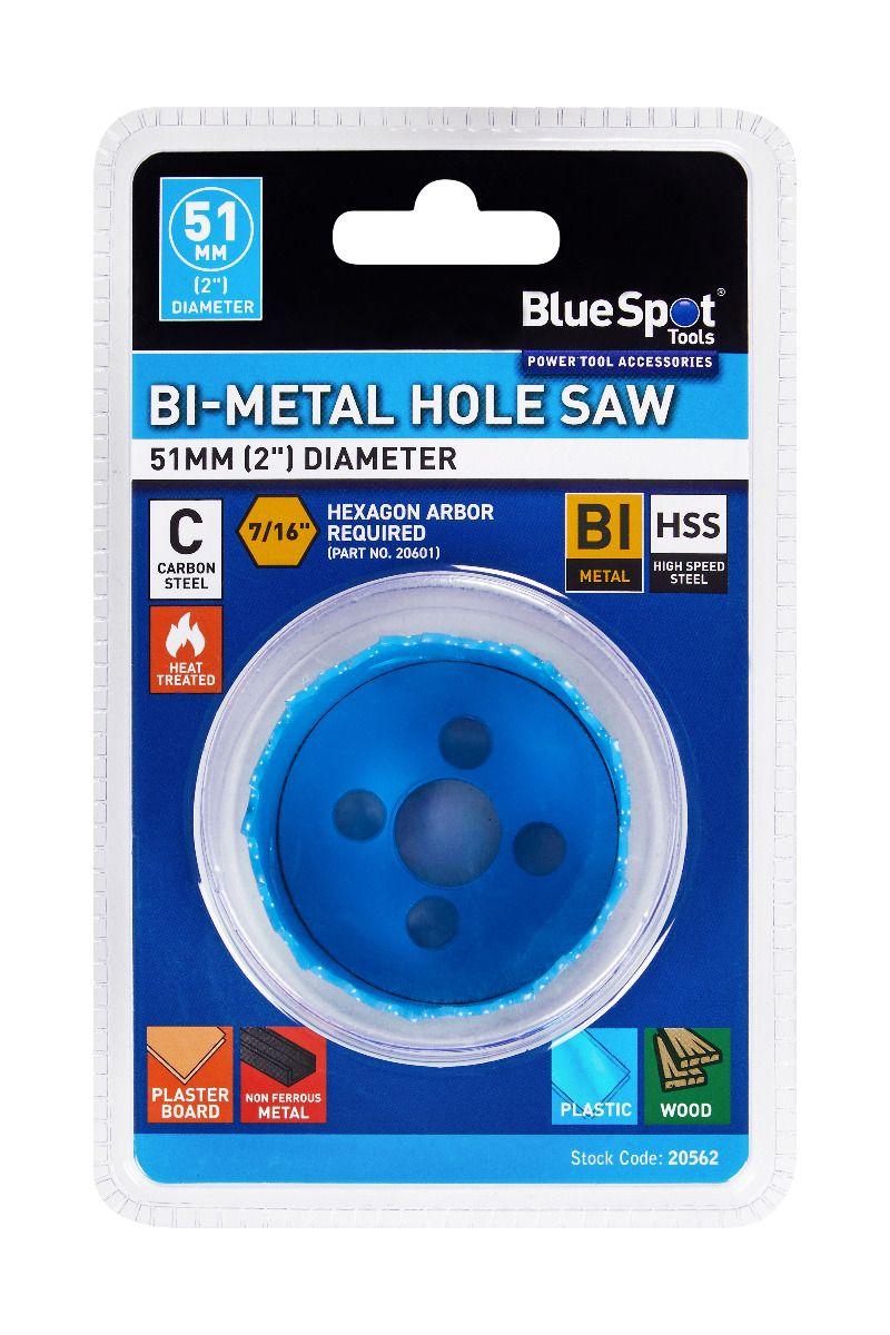 Blue Spot Tools 51MM Bi-Metal Holesaw