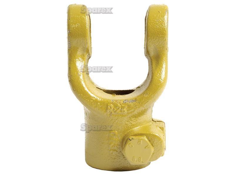 PTO Yoke - Interfering Clamp Bolt (U/J Size: 23.8 x 61.2mm) Bore Ø25mm, Key Size: 8mm. Bondioli & Pavesi, La Magdalena, Walterscheid