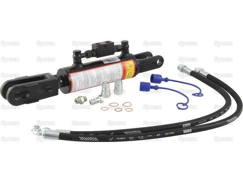 Hydraulic Levelling Box (Supplied with: Hoses), Min. Length: 510mm, Cylinder Bore: 70mm. for Steyr 4105 KOMPAKT