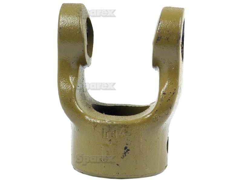 PTO Yoke - Pinhole Yoke (U/J Size: 23.8 x 61.2mm) Bore Ø1 3/8'', Pin Ø: 1/2''. La Magdalena (28.L.138)