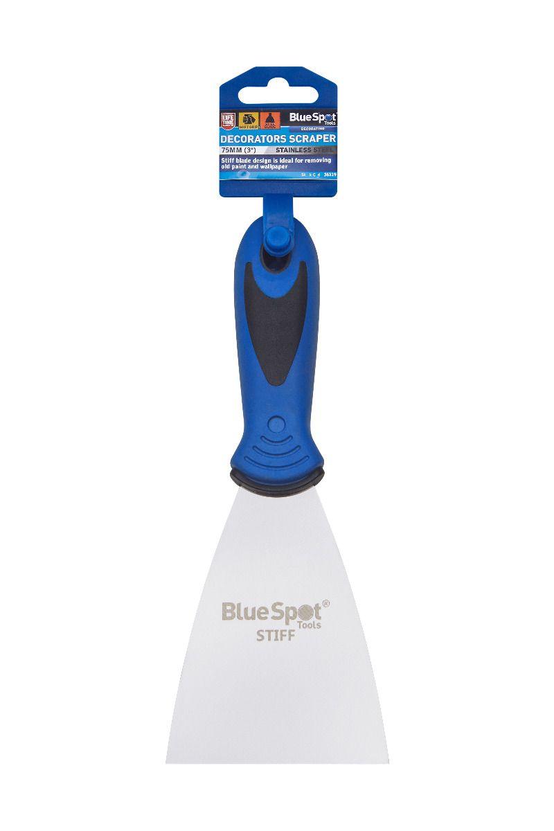 Blue Spot Tools 3" Stainless Steel Decorators Scraper
