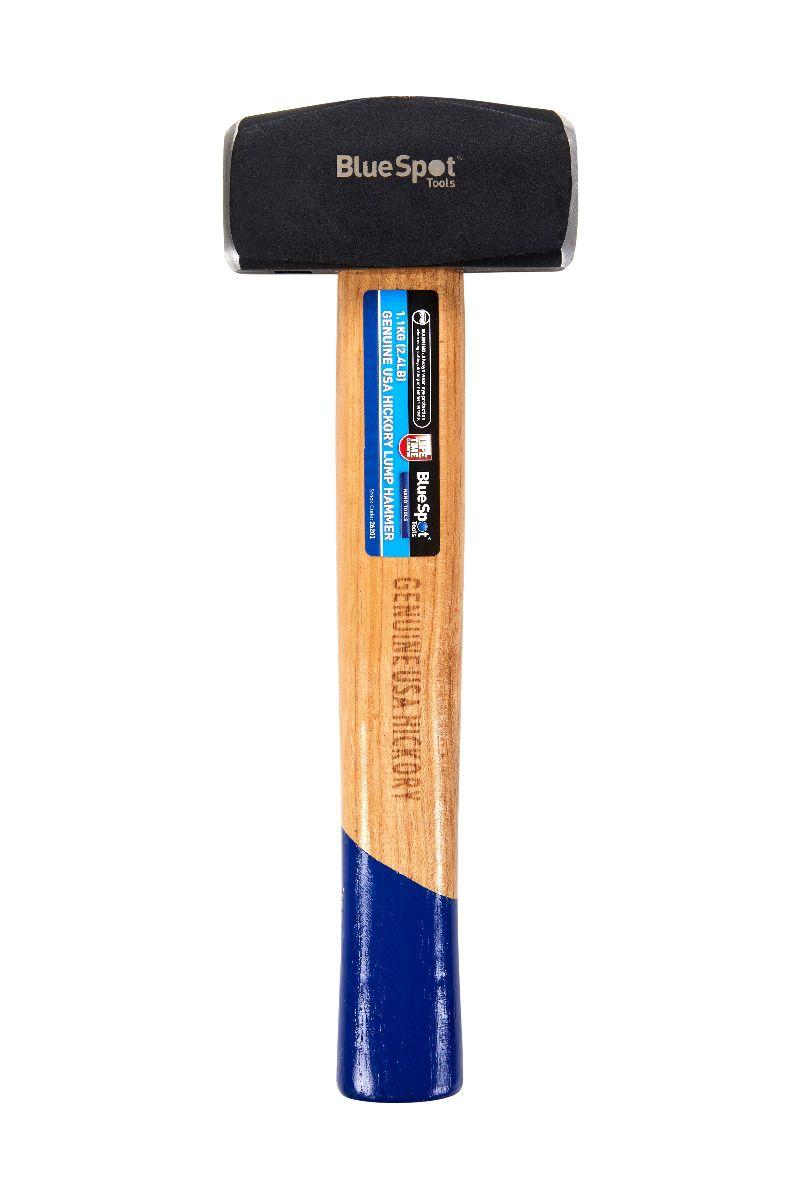 Blue Spot Tools 1.1KG(2.4LB) Genuine Hickory Lump Hammer