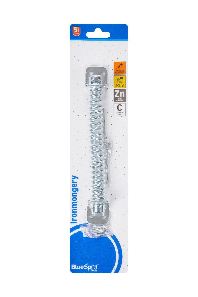 Blue Spot Tools Zinc Plated Gate Spring 204mm