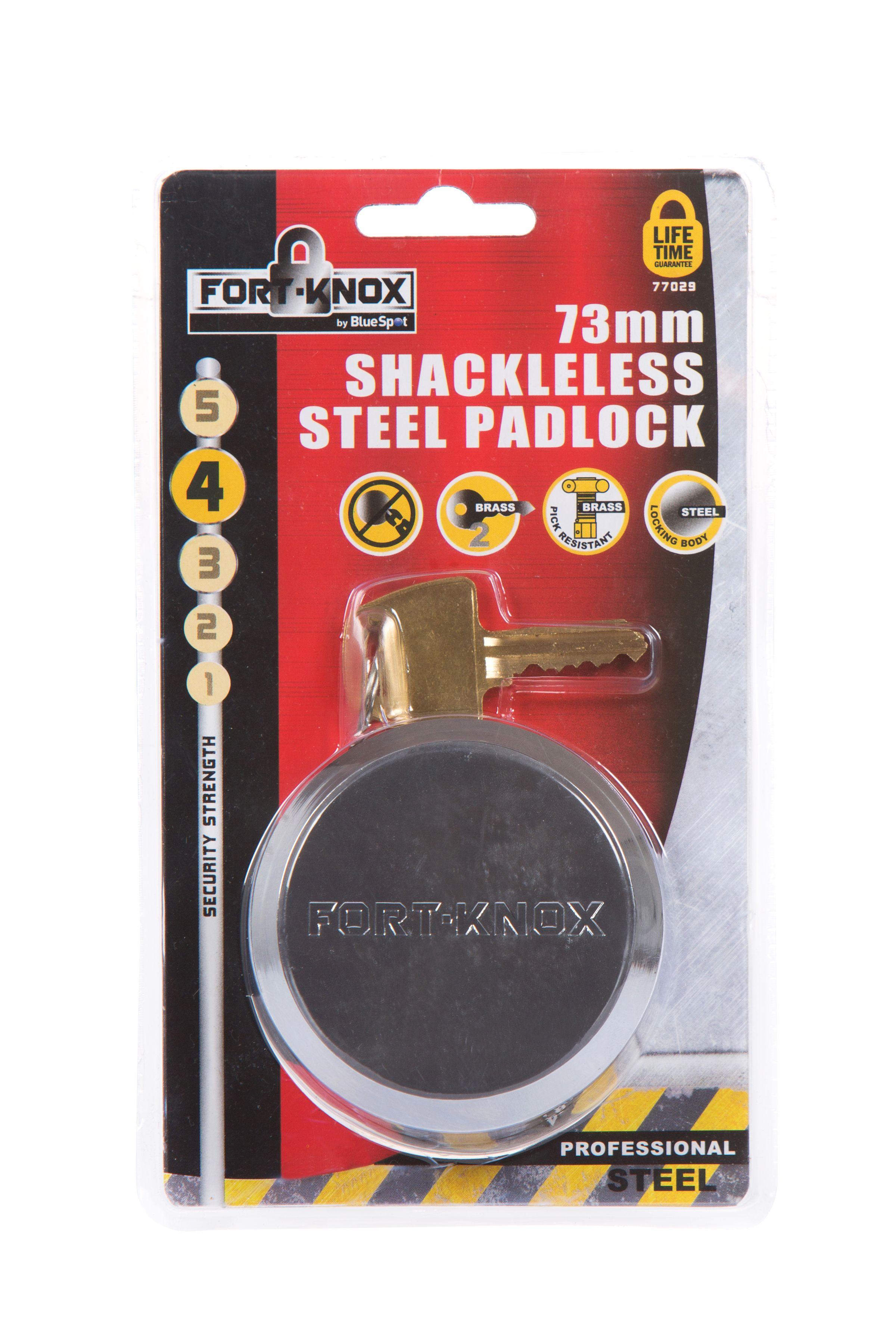 Blue Spot Tools 73mm Round Shackleless Padlock
