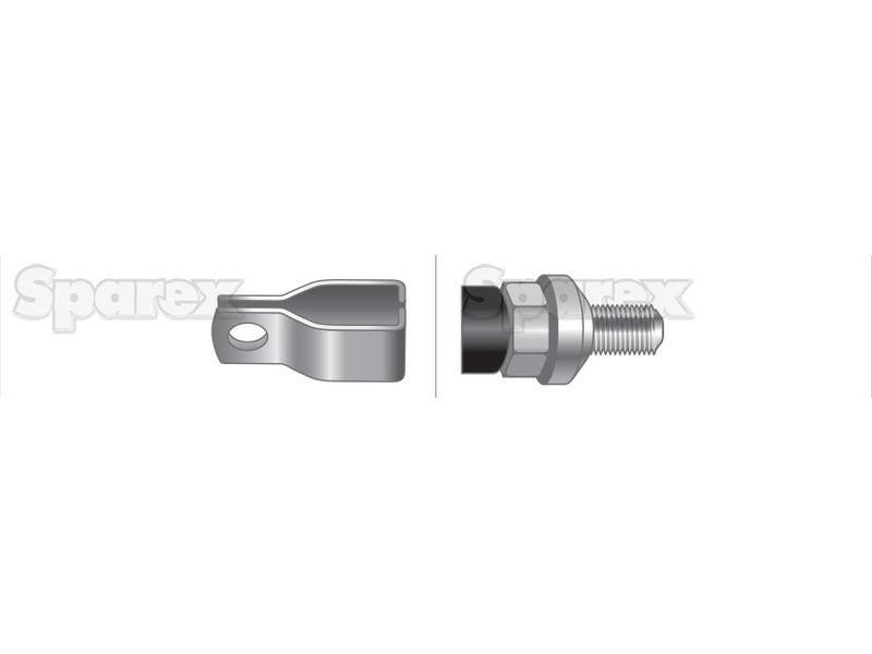 Throttle Cable - Length: 1208mm, Outer cable length: 1071mm. for Massey Ferguson