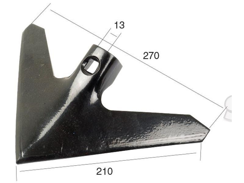 Sweep 270x6mm for Farmet