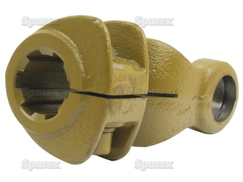 PTO Yoke - Interfering Clamp Bolt (U/J Size: 27 x 74.5mm) Size: 1 3/8"-6 Spline Bondioli & Pavesi, La Magdalena, Walterscheid