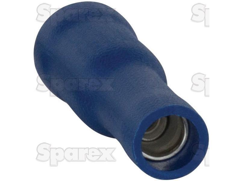 Pre Insulated Bullet Terminal, Double Grip - Female, 5.0mm, Blue (1.5 - 2.5mm)