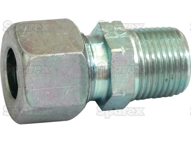 Hydraulic Metal Pipe Stud coupling 15L - 1/2''NPT PARKER HANNIFIN (GE15L1/2NPTCF)