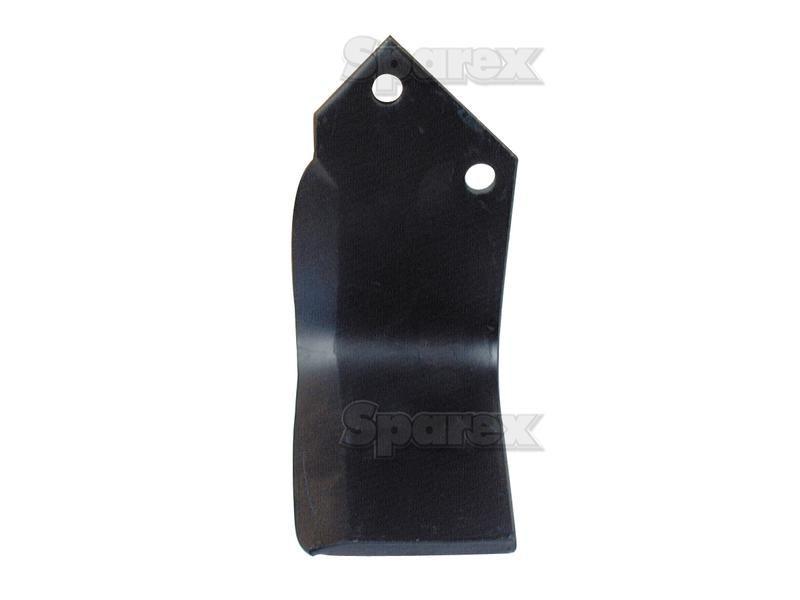 Rotavator Blade Square RH 90x8mm Height: 175mm. Hole centres: 57mm. Hole Ø: 13.5mm. Replacement for Dowdeswell, Howard for Howard E