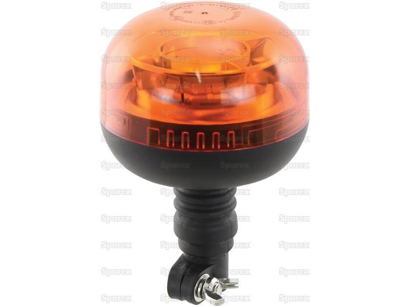 LED Rotating Beacon (Amber), Interference: Class 1, Flexible Pin, 12/24V