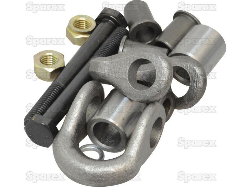 HS Fixing Kit, 4 x Collars, 2 x Nut & Bolt, 2 x Spacers, 2 x Shackles Agripak for Bomford VARIOUS