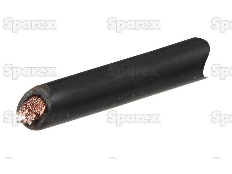 Electrical Cable - 1 Core, 16mm°² Cable, Black (Length: 25M), ()