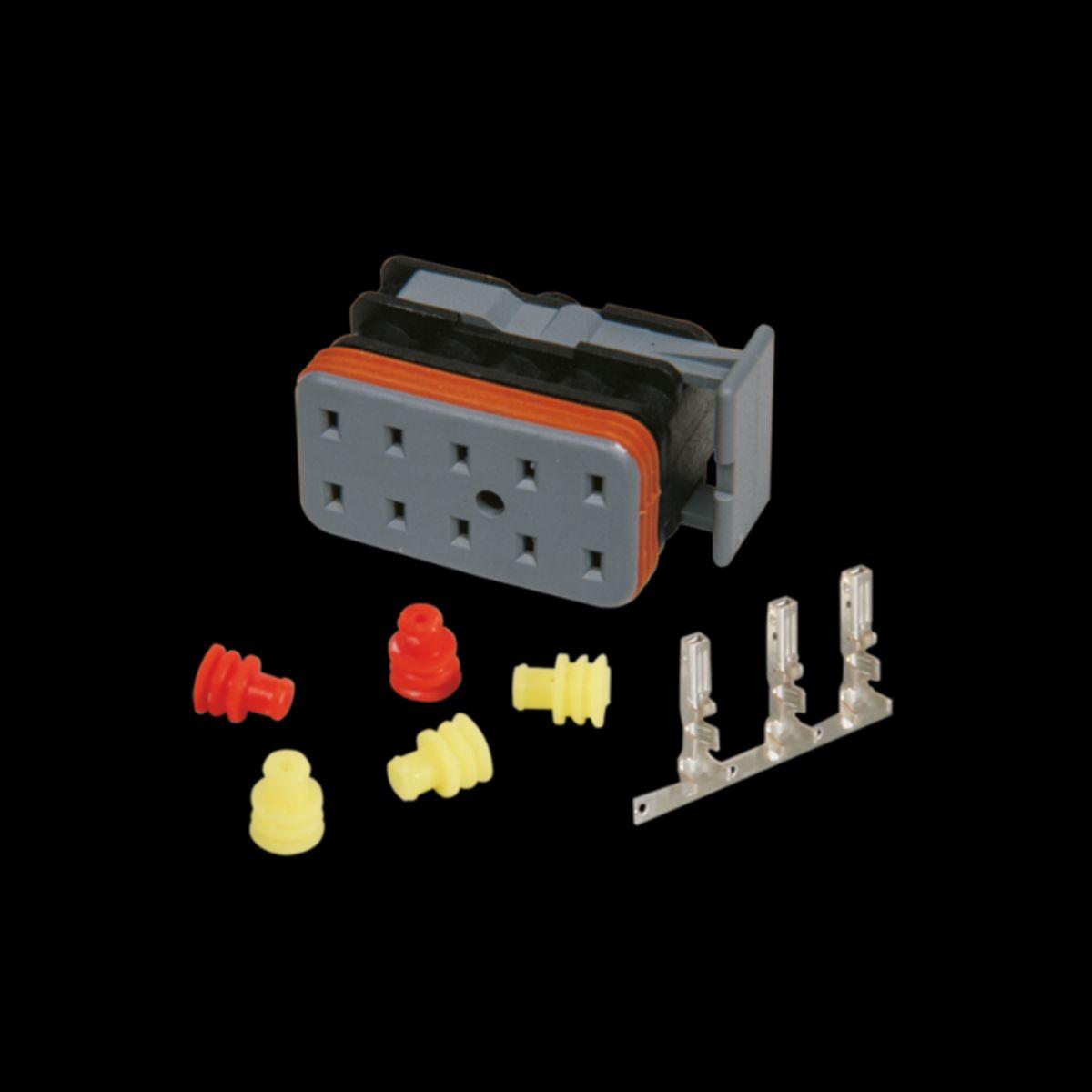 10-Way Female Pin-Housing Male Connector for Pellenc 203946