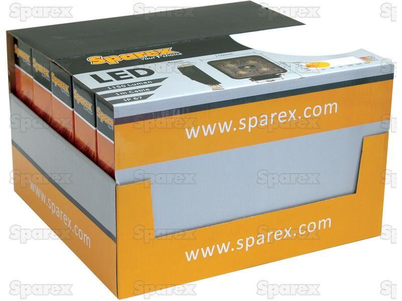 LED Work Light, Interference: No, 1800 Lumens, 10-30V (Display pack 10 pcs.)