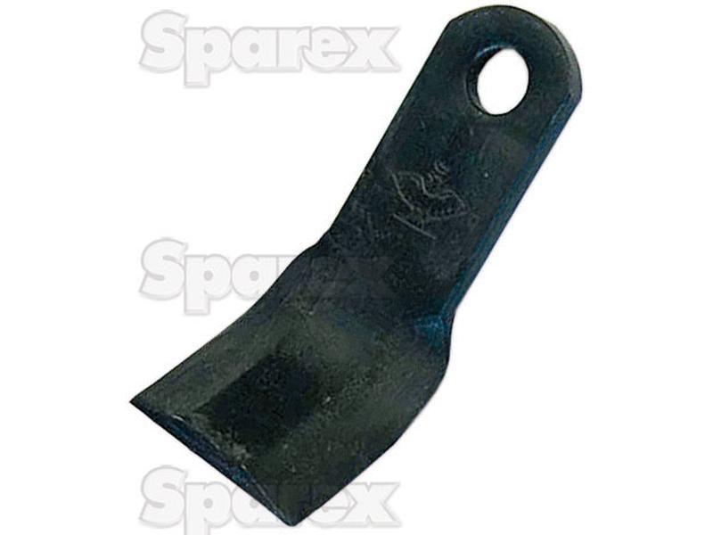 Y type flail, Length: 118mm, Width: 40mm, Hole Ø: 20.5mm, Thickness: 8mm. Replacement for Agrimaster, Zanon, Maschio Agrimaster, Orsi, Zanon