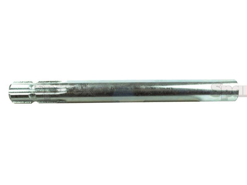 PTO Splined Shaft - One End - 1 3/8'' - 6 Spline, Length: 300mm