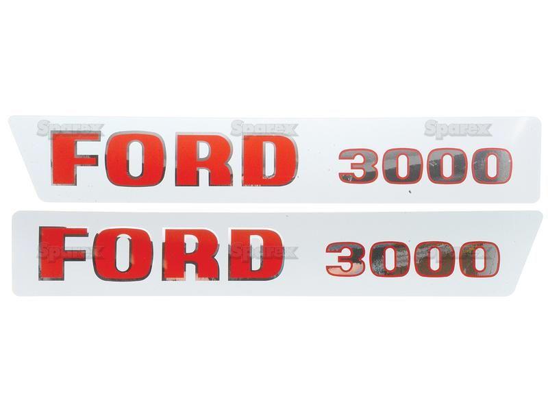 Decal Set - Ford / New Holland 3000 for Ford New Holland 3000 (1000 Series)