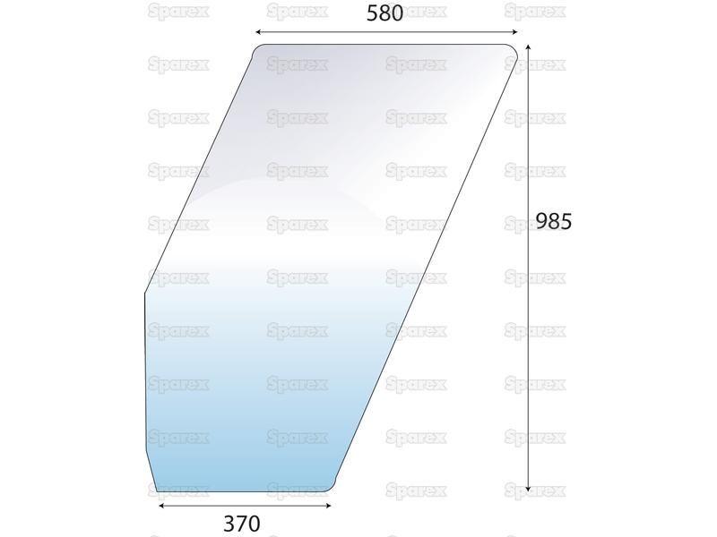 Door Glass LH for Fiat 780 (Classic Models)