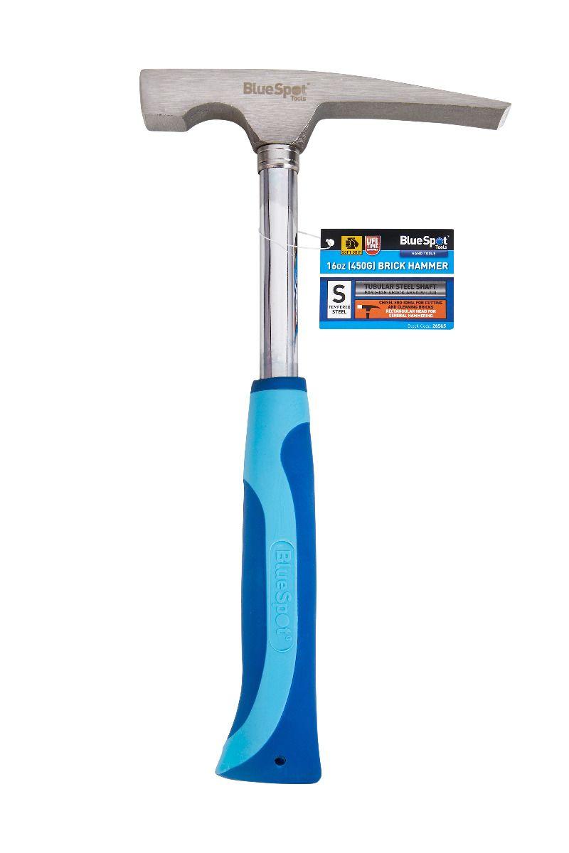 Blue Spot Tools 16oz (450g) Brick Hammer