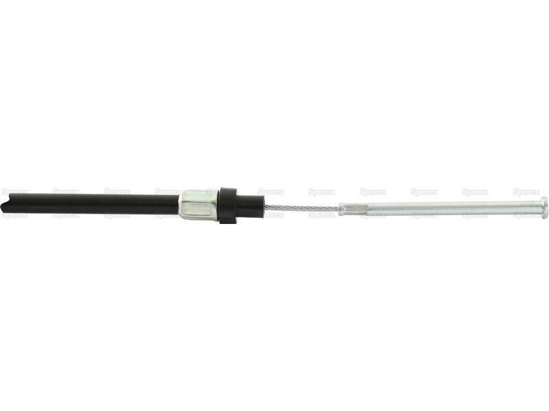 Hand Throttle Cable - Length: 1740mm, Outer cable length: 1515mm. for Ford New Holland (5096404)