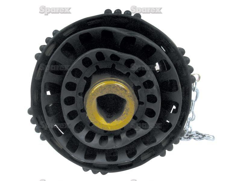 PTO Wide Angle Joint (U/J Size: 27 x 75 & 24 x 91mm) Size: 1 3/8''-6 Spline, Profile: Triangle, Ref: 24510. La Magdalena (637-646)
