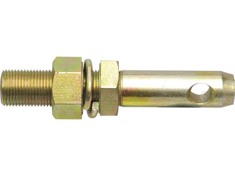 Lower link implement pin 22x135mm, Thread size 7/8x70mm Cat. 1