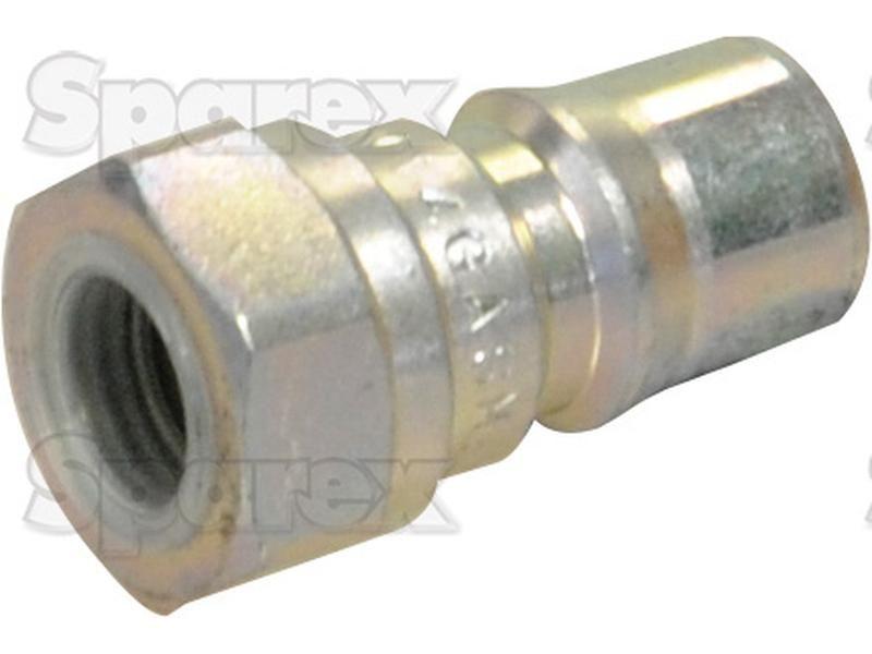 Faster Quick Release Hydraulic Coupling Male 1/4'' Body x 1/4'' BSP Female Thread Faster S.p.A (HNV 14 GAS M, HNV14GASM)