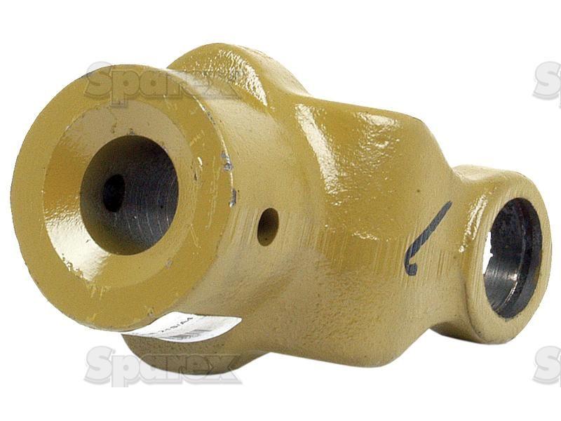 PTO Yoke - Pinhole Yoke (U/J Size: 27 x 74.5mm) Bore Ø25mm, Pin Ø: 8mm. Bondioli & Pavesi, La Magdalena, Walterscheid