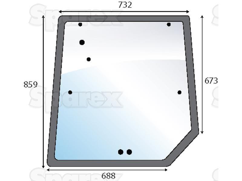 Rear Window for Massey Ferguson