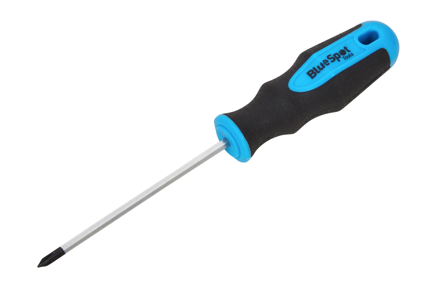 Blue Spot Tools PH0 X 75MM Phillips Hex Bolster Screwdriver