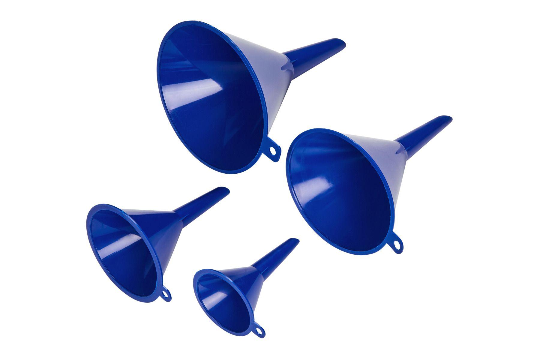 Blue Spot Tools 4 PCE Plastic Funnel Set