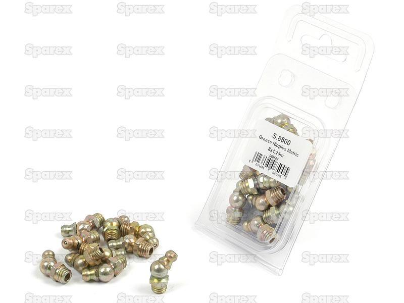 Grease Nipple - M8 (Agripak 10 pcs.)