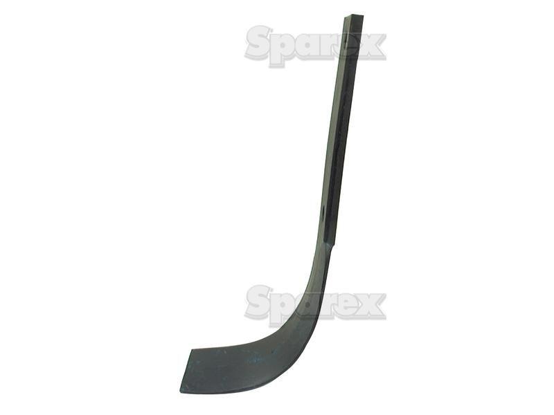 Rotavator Blade Curved LH 40x8mm Height: 265mm. Hole centres: 115mm. Hole Ø: 11.5mm. Replacement for Dowdeswell, Howard for Howard ROTACADETHR10