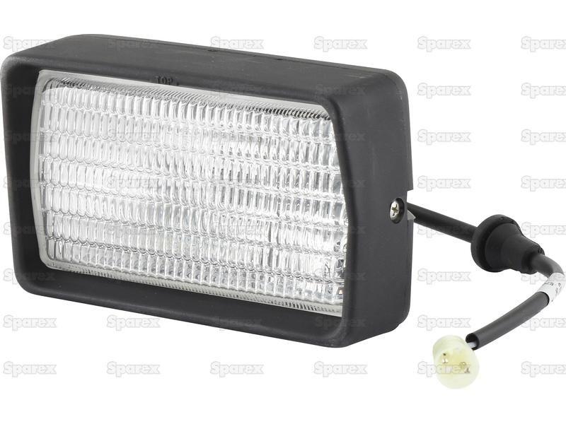Halogen Work Light Rectangular LH - 12V (55W) for Ford New Holland TS90 (TS Series)