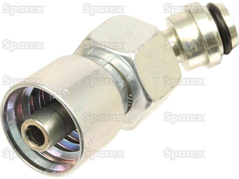 Parker Metric Hose Insert 3/8'' x M22 x 1.50  Female 135° Swept Swivel Heavy Series PARKER HANNIFIN (10C48-14-6)