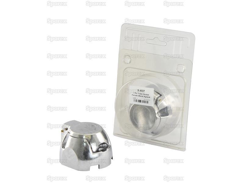 7 Pin Trailer Socket Female (Metal) Agripak Massey Ferguson (409965M1)