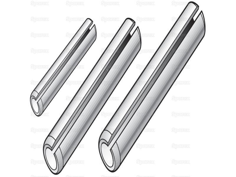 Imperial Roll Pins - 1/16'' - 1/2'', 62 pcs. (Din: 1481) Agripak.