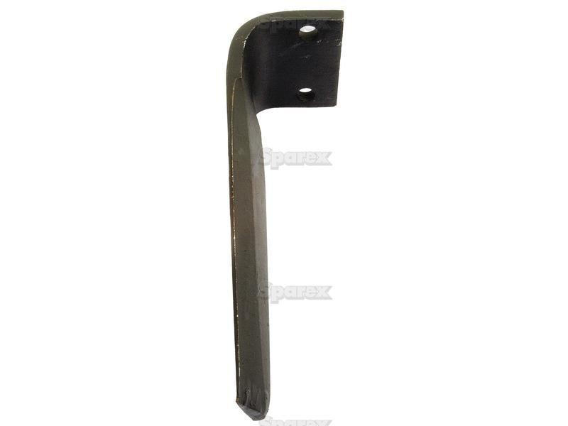 Power Harrow Blade 110x16x330mm LH. Hole centres: 76mm. Hole Ø 17.5mm. Replacement forDowdeswell. for Dowdeswell VARIOUS